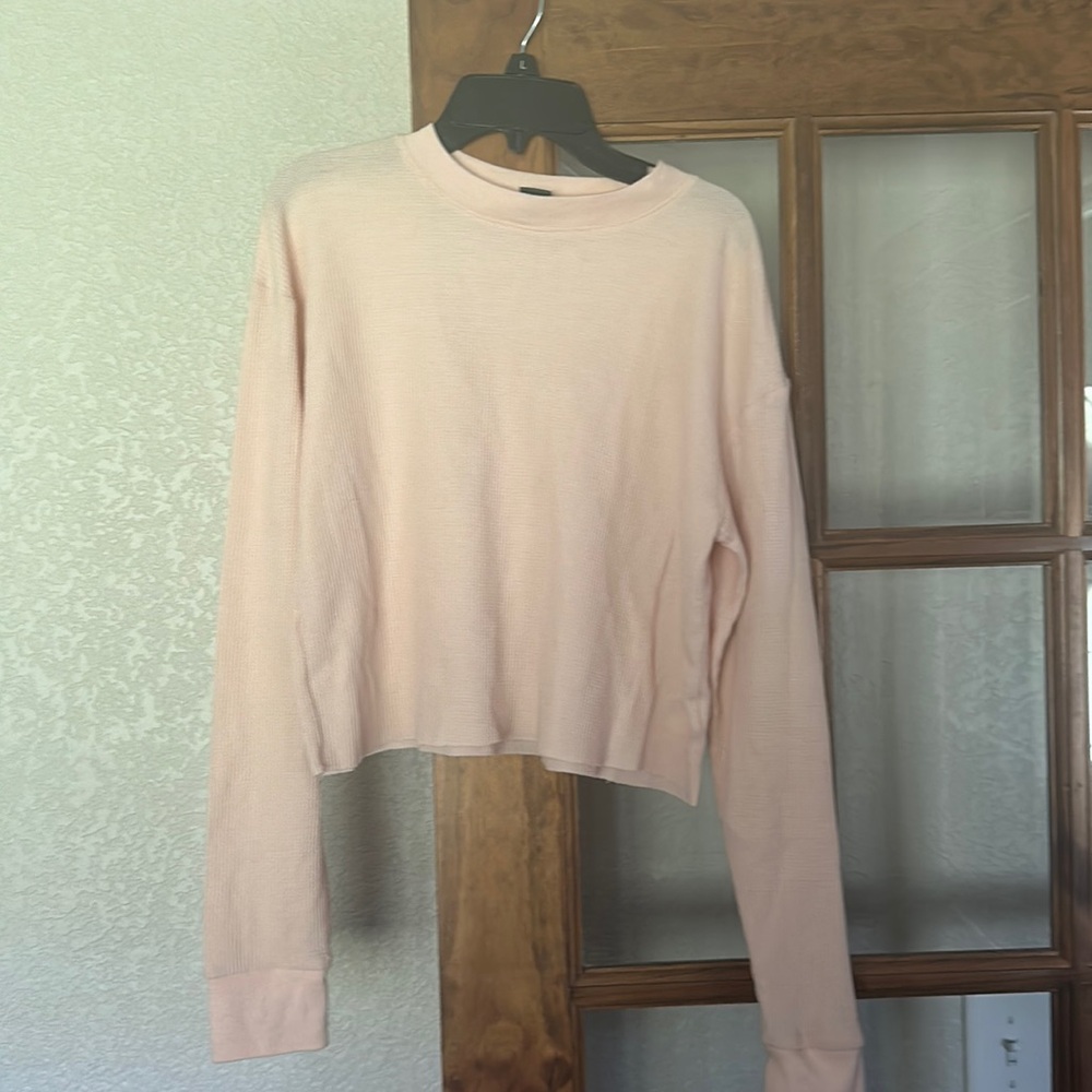 Wild Fable waffle knit long sleeve tee